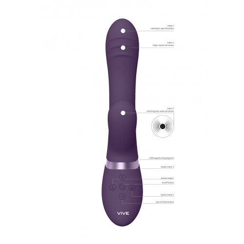 Vive Tani Flexible Clitoris & G-Spot Vibrator 21,5 Cm