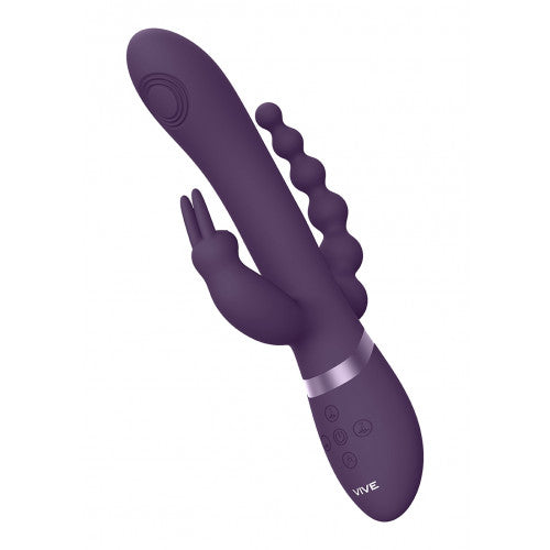 Vive Rini Vibrator Triple Fun 23 Cm