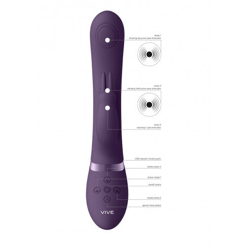 Vive May G-spot Vibrator 22 Cm