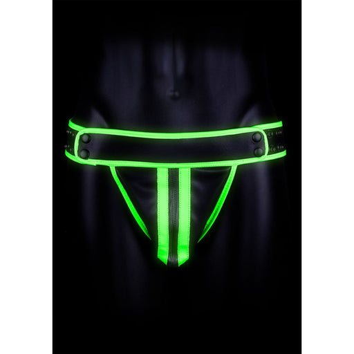 Ouch! Glow in the Dark Gestreepte Jockstrap #3