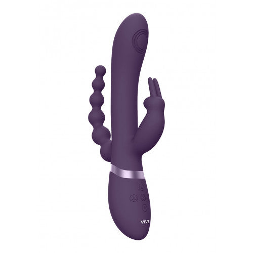 Vive Rini Vibrator Triple Fun 23 Cm